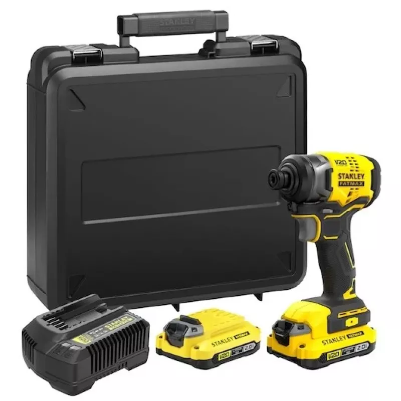 Stanley SFMCF810D2K-QW avvitatore/avvitatore a impulsi 2800 giri/min nero, giallo