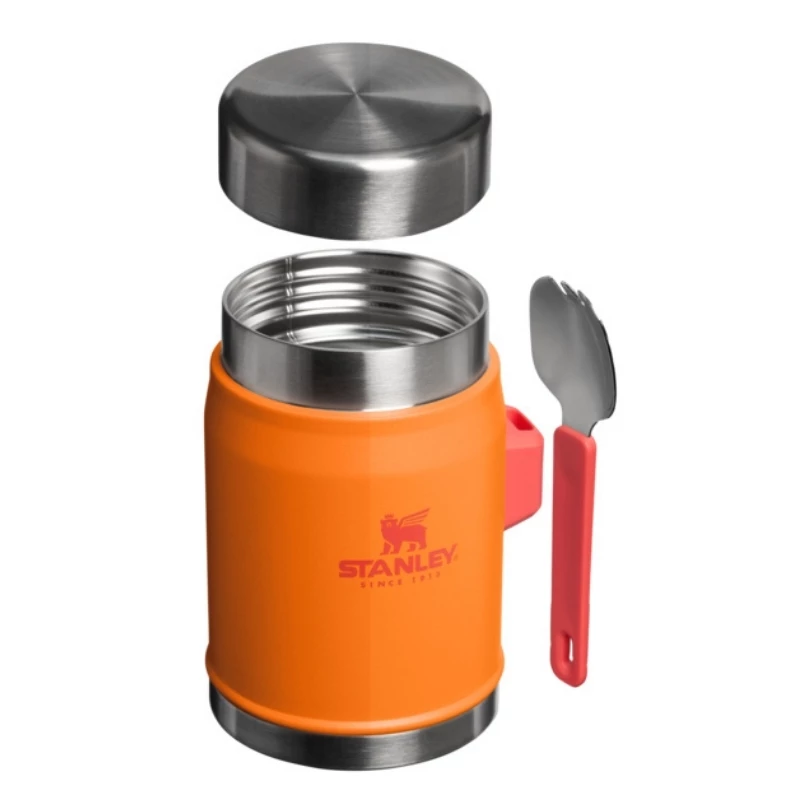 STANLEY The Legendary Food Jar + Spork 0,4L Arancione