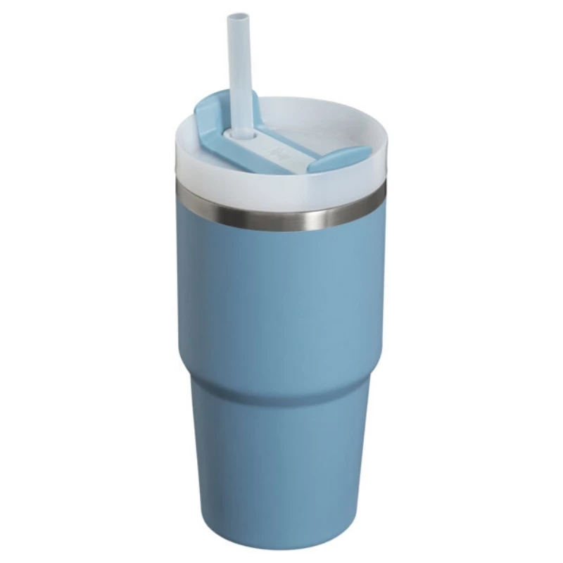 STANLEY The Quencher H2.O FlowState Tumbler 0,59L blu viola con cannuccia