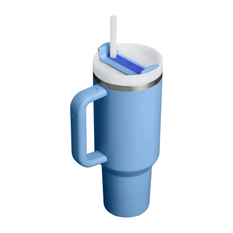 STANLEY The Quencher H2.O FlowState Tumbler 1,18L azzurro con cannuccia