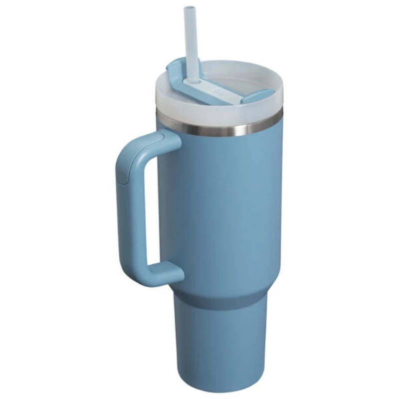 STANLEY The Quencher H2.O FlowState Becher con cannuccia 1,18L blu viola