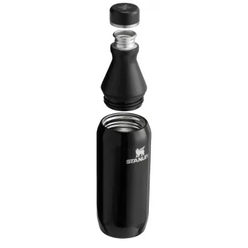 STANLEY borraccia termica The All Day Slim Bottle 0,35L nero lucido
