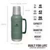STANLEY Thermos The Artisan Thermos 1,4L Forest Green