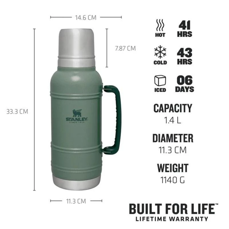 STANLEY Thermos The Artisan Thermos 1,4L Forest Green