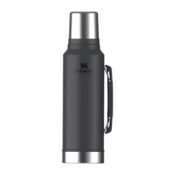 STANLEY Thermos The Legendary Classic Bottle 1,4L nero opaco