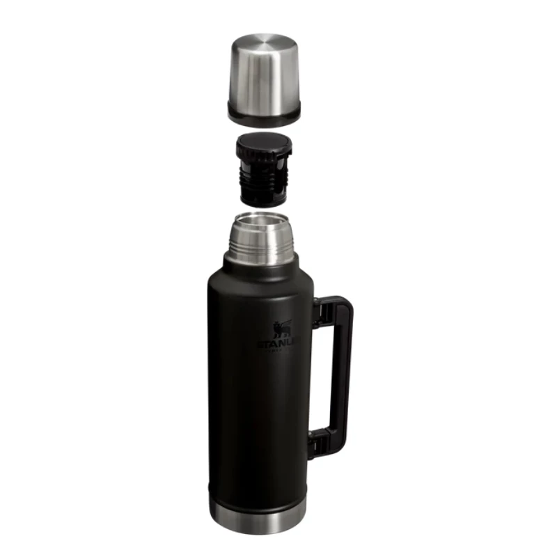 STANLEY Thermos The Legendary Classic Bottle 1,9L nero opaco