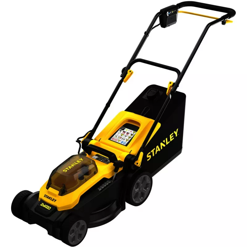 STANLEY V20 rasaerba a batteria 36V (2x18V) nero/giallo (dispositivo senza batteria e caricabatterie)