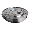 STANLEY Wildfare Core Set padelle 0,94L Set pentole da campeggio 4 pezzi Blu grigio/Grigio scuro