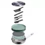 STANLEY Wildfare Core Set padelle 0,94L Set pentole da campeggio 4 pezzi Blu grigio/Grigio scuro