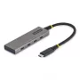 StarTech Hub USB-C 4 Porte - 10 Gbps, Ricarica PD 100W, Protezione da Sovracorrente, Alluminio PCR - 3x USB-C 3.2 Gen 2 + 1x USB-C 3.2 Gen 2 (Power Delivery) - Desktop