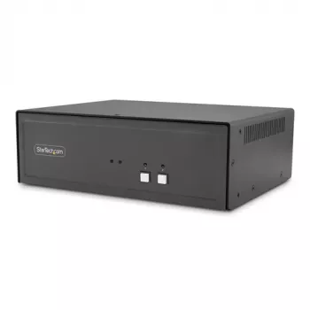 StarTech.com CK4-HP202C switch KVM sicuro a 2 porte per due monitor, HDMI/DisplayPort, 4K 60Hz, NIAP 4.0