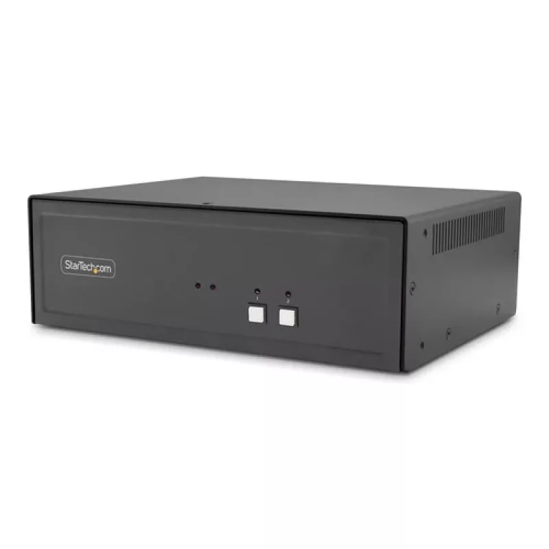 StarTech.com CK4-HP202C Switch KVM sicuro a 2 porte per due monitor, HDMI/DisplayPort, 4K 60Hz, NIAP 4.0