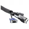 StarTech.com 3 m Guaina per Cavi con Chiusura a Strappo, Gestione Cavi / Passaggio Cavi - Passacavi per Gestione Cavi - Nero - 3 m