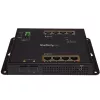 StarTech.com switch industriale managed 8 porte PoE+ Gigabit Ethernet con 2 porte SFP - montaggio a parete con accesso frontale