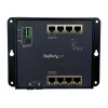 StarTech.com switch industriale managed 8 porte PoE+ Gigabit Ethernet con 2 porte SFP - montaggio a parete con accesso frontale