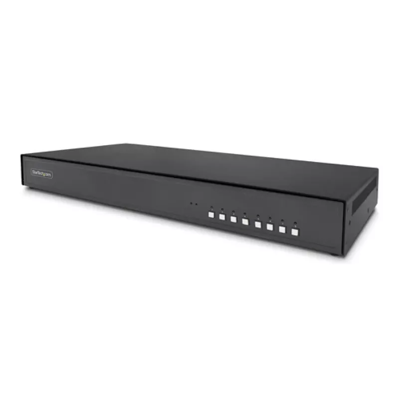 StarTech.com Switch KVM Secure 8 porte con DisplayPort 4K, conforme TAA, NIAP PP4.0, Dual Monitor