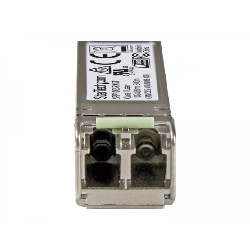 StarTech.com Modulo Ricetrasmettitore SFP+ 10 Gigabit Fibra 10GBase-SR Compatibile Cisco SFP-10G-SR-X - MM LC con DDM - 300m - Modulo Ricetrasmettitore SFP+ (Equivalente a: Cisco SFP-10G-SR-X)