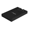 StarTech.com S251BMU3FP Case esterno per disco rigido (crittografato, accesso con impronta digitale, USB 3.0, SATA 2,5