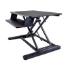 StarTech.com convertitore scrivania sit-stand con vano tastiera - piano 89 x 53 cm - supporto ergonomico regolabile in altezza - per 2 monitor - premontato - nero - 30