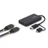 StarTech.com 107B-USB-HDMI-2 adattatore USB 3.0 a doppio HDMI, USB-A/USB-C, 1x 4K30 + 1x 1080p