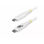 Cavo StarTech.com USB4 da USB-C a USB-C, 20 Gbps, 240W PD, 2 m, bianco