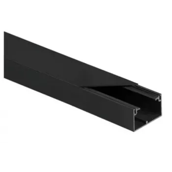 STASIŃSKI CLS 40x25 set canale di installazione elettrica nero 2m (confezione da 10)