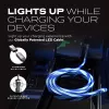 STATIK PowerPivot Pro cavo LED luminoso USB-C a USB-C 1 m nero