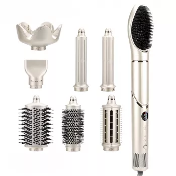 StayBeauty di Extralink M-17959L styler ad aria calda pieghevole 8-in-1 con ionizzazione, 1400W, 8 accessori, set styling