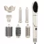 StayBeauty di Extralink M-17959L styler ad aria calda pieghevole 8-in-1 con ionizzazione, 1400W, 8 accessori, set styling