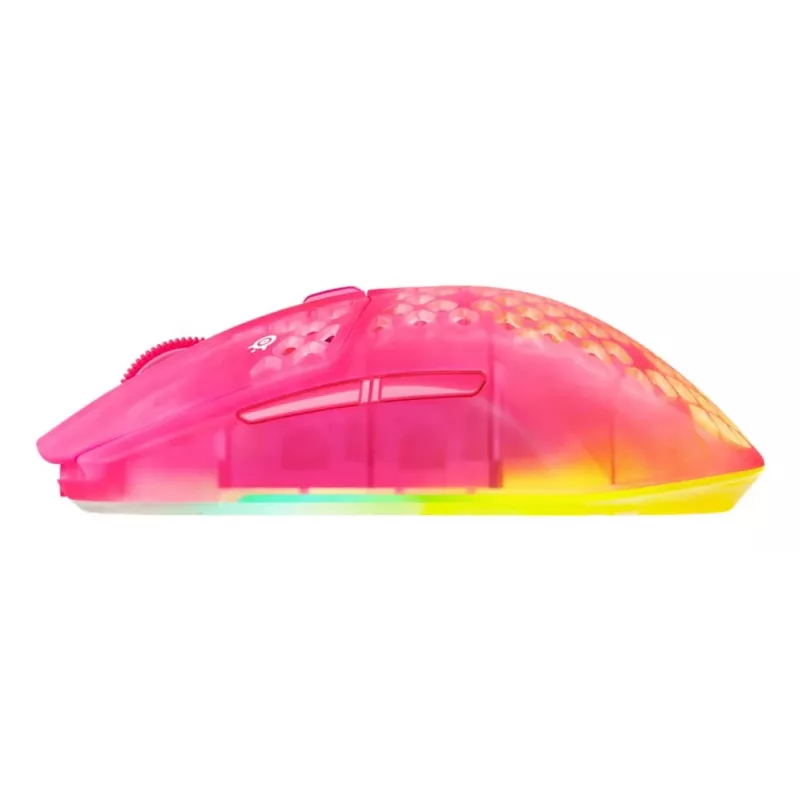 Mouse da gaming SteelSeries Aerox 3 Wireless Gen 2 - Magenta Haze