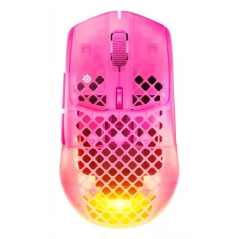 Mouse da gaming SteelSeries Aerox 3 Wireless Gen 2 - Magenta Haze