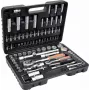 STHOR T58687 Set di chiavi a bussola da 94 pezzi con attacco 1/2 pollice e 1/4 pollice in acciaio cromo-vanadio