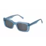 STING SST477-510939 Occhiali da sole unisex, montatura nera, lenti grigie, 51/21/140 mm