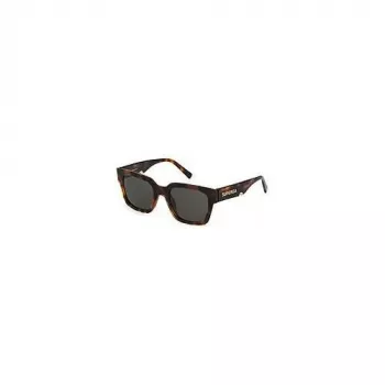 STING Unisex SST459-5202BL Occhiali da sole - Montatura nera, lenti blu 52/21/140 mm