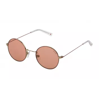 STING Occhiali da sole unisex SST1944502A8 Montatura in plastica rettangolare 45mm lenti protezione 100% UV