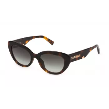 Sting Occhiali da sole donna SST4585302BL - 53/19/140 mm montatura nero/blu lenti grigie