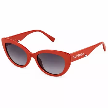 STING Donna SST458-5309JT Occhiali da sole rettangolari in acetato Havana marrone 53/19/140 mm UV400