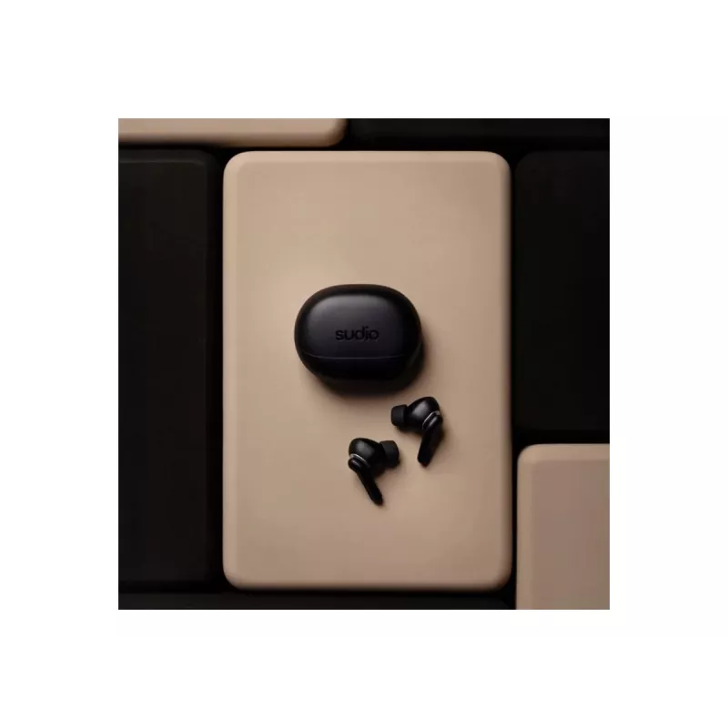 Sudio E4 Pro auricolari wireless, Bluetooth 6.0, Midnight Black