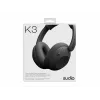 Sudio K3 cuffie over-ear wireless con ANC ibrido, Bluetooth 5.3, batteria 60h, Ink Black