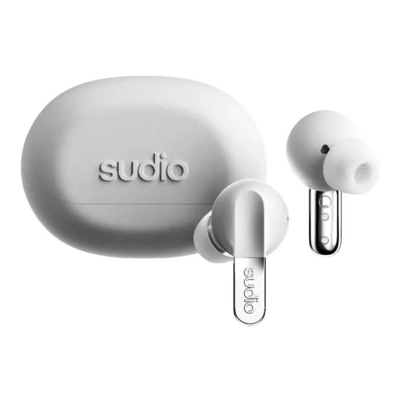 Sudio N3 Pro auricolari wireless, Bluetooth 5.4, Chrome White