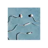 Sudio V3 Auricolari True Wireless in-ear con custodia di ricarica USB-C, doppio microfono, controllo touch, IPX4 resistente agli schizzi, grigio-bianco