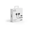 Sudio V3 Auricolari in-ear wireless con microfono, ricarica USB-C, Dusty Black