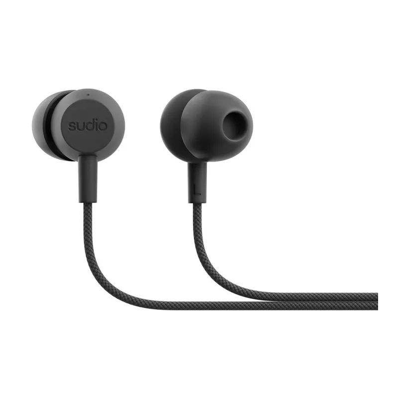 Sudio V3 Auricolari in-ear wireless con microfono, ricarica USB-C, Dusty Black