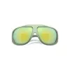 Occhiali da sole Armani Exchange unisex AX4143SU83542 rettangolari full rim plastica nero grigio scuro 67mm