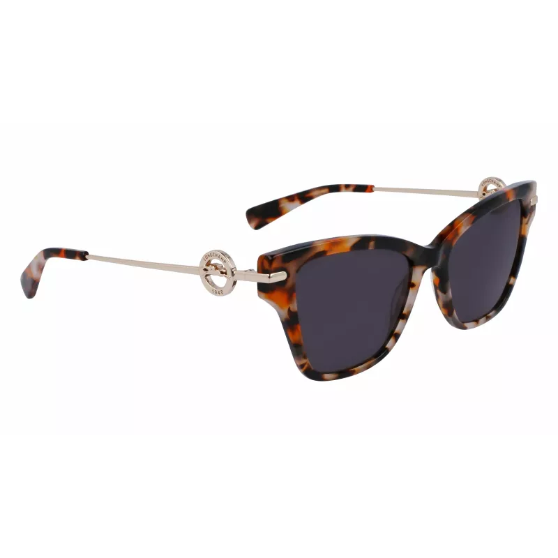 Occhiali da sole donna Longchamp LO737S-239 havana marrone sfumato 52 mm