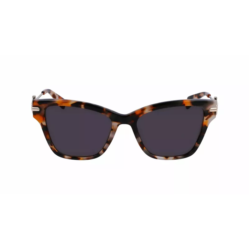 Occhiali da sole donna Longchamp LO737S-239 havana marrone sfumato 52 mm
