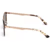 Occhiali da sole WEB EYEWEAR unisex WE0190-34G havana acetato marrone lenti sfumate 52mm