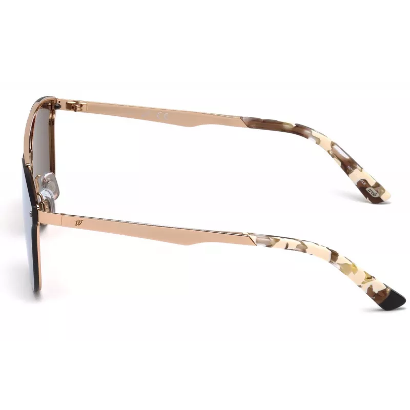 Occhiali da sole WEB EYEWEAR unisex WE0190-34G havana acetato marrone lenti sfumate 52mm
