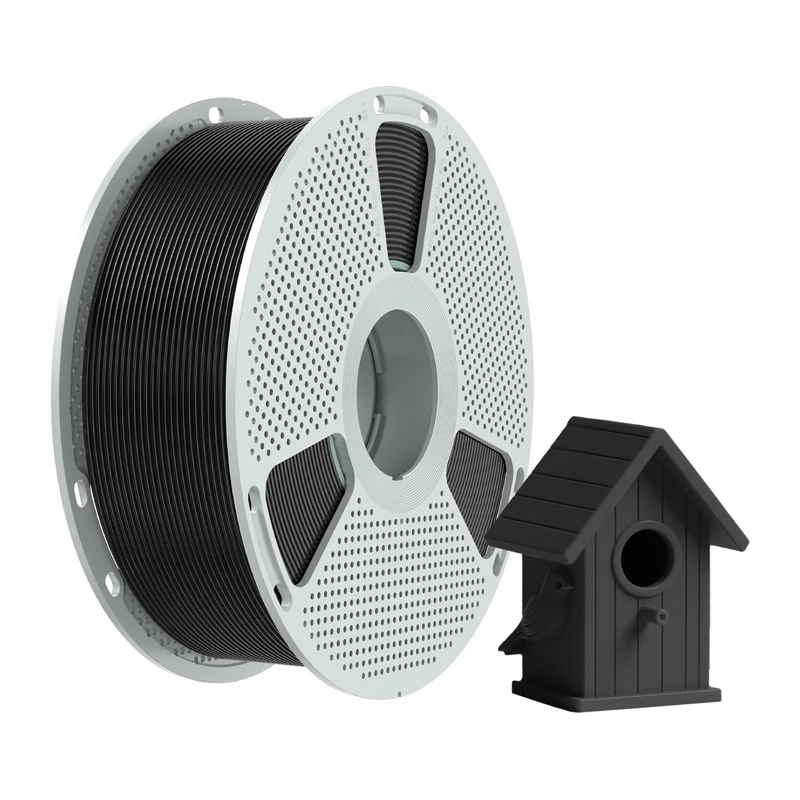 SUNLU filamento ASA 1,75 mm nero – bobina da 1 kg per stampa 3D