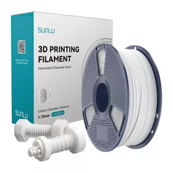 Sunlu High-Speed ABS filamento (bianco) 1,75 mm 1 kg (ABS H-S W)